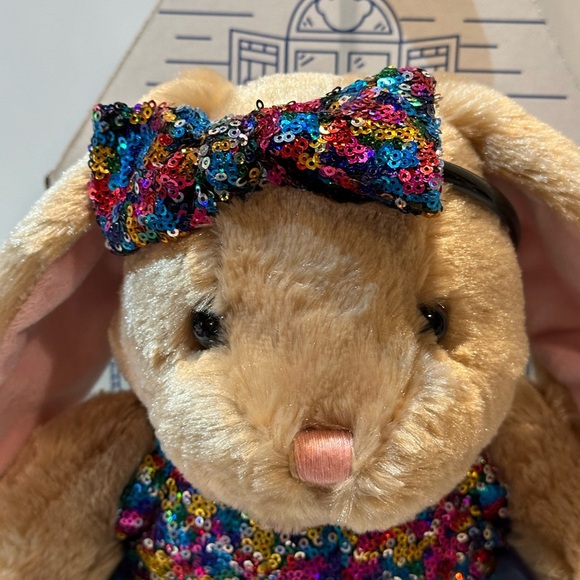 Build-A-Bear Rainbow Sequin Dress, Shoes & Headband‎ Outfit & Bunny NOT Included - Picture 5 of 13